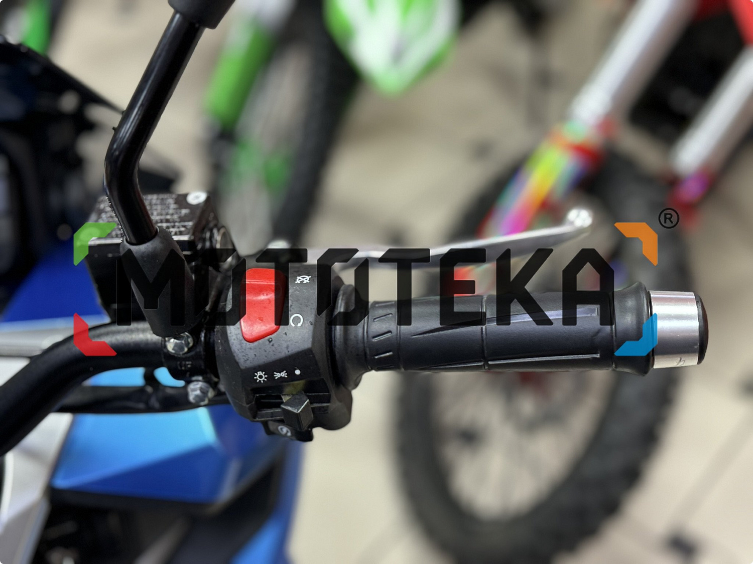 Скутер Мотомир TRACER ADV 50cc (125) синий